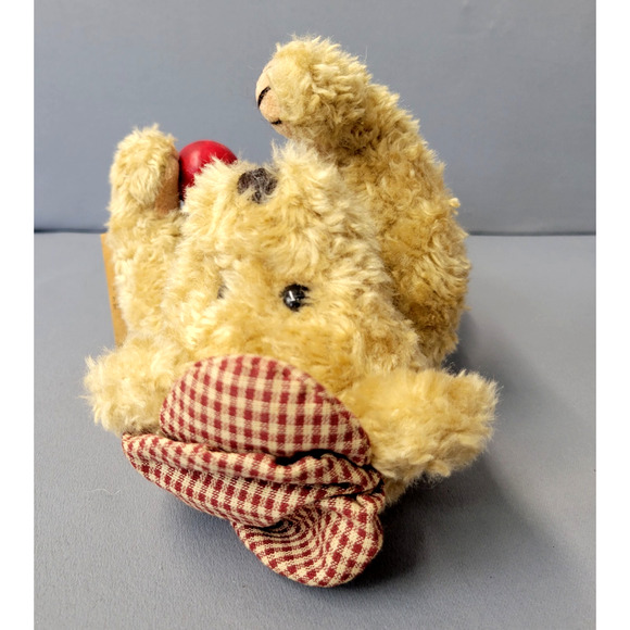 Miss Elles Artisaa Flair Collection Bear Plush Jointed School Student 11" Tag - Picture 9 of 12